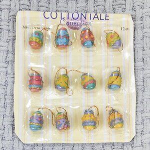Mix n' Match 3/$24 Vintage Cottontale Collection Mini Easter Egg Ornaments New